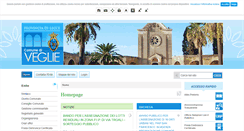 Desktop Screenshot of comune.veglie.le.it